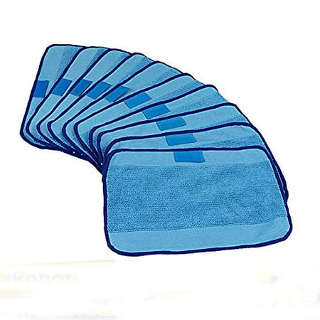 IETONE 10-pack Wet Microfiber Mopping Cloths Recycling Replaceable Mop Pads Fits iRobot Braava 380 380t 320 321 Mint 4200 4205 5200 5200C Robot IETONE 10-pack Wet Microfiber Mopping Cloths Recycling Replaceable Mop Pads Fits iRobot Braava 380 380t 320 321 Mint 4200 4205 5200 5200C Robot